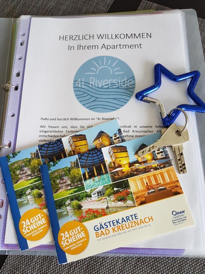 4L Riverside - Naheblick Im Herzen Der Bad Kreuznacher Altstadt Buitenkant foto